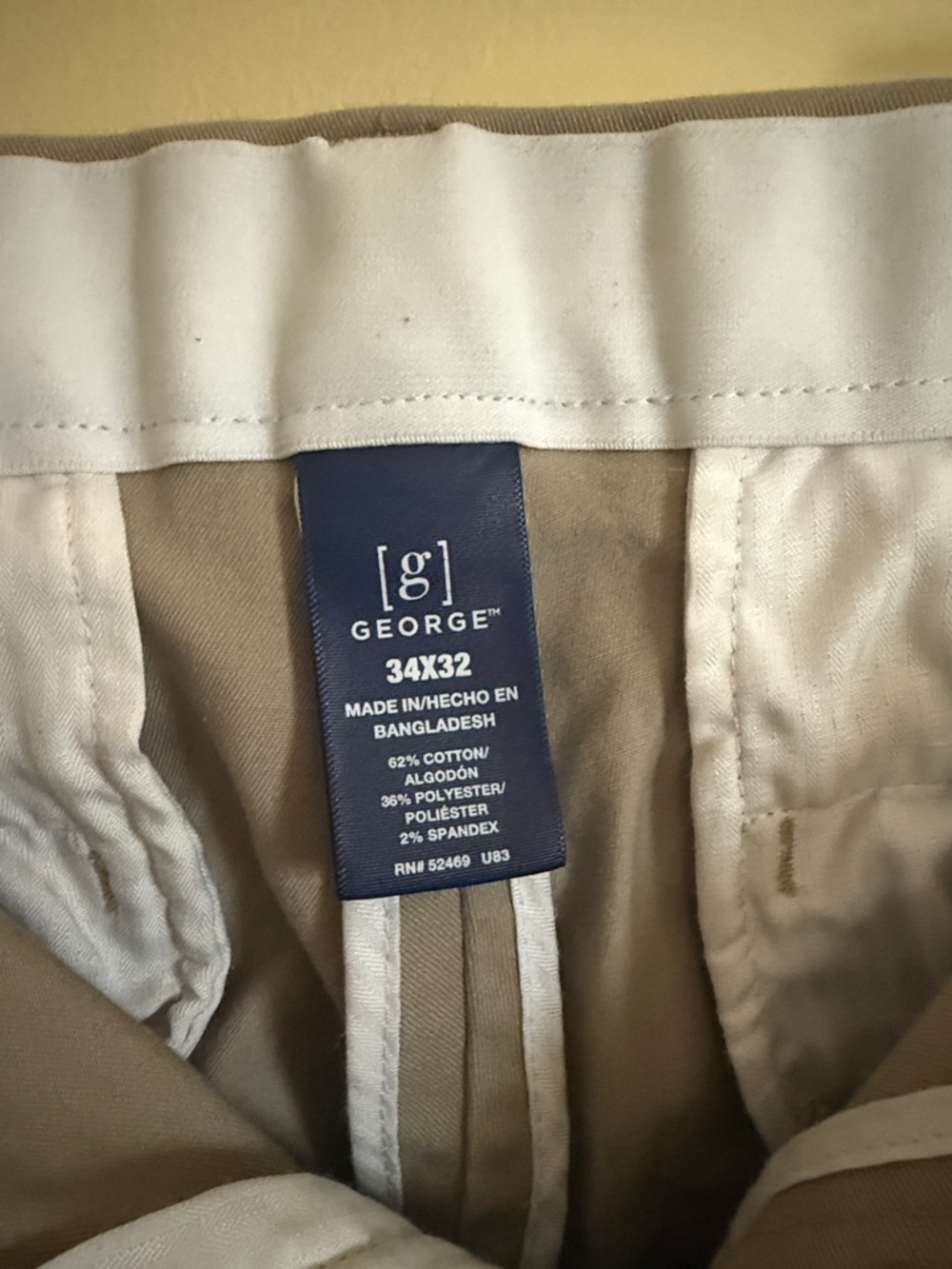 George Men’s Slacks - Picture 2 of 11